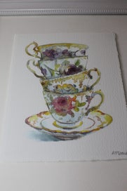 Listing 13 of 14 for +++ ADELENE FLETCHER "TEA FOR TWO" ART +++