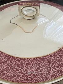 Listing 6 of 7 for Antique English Porcelain Tureen – Support Folley Farm Animal Sanctuary!