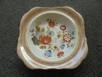 Listing 1 of 5 for Antique English floral bowl - Lancaster & Sons