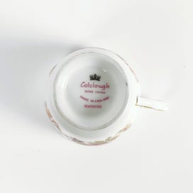 Listing 7 of 17 for Colclough - "Wayside" Bone China Floral Trio Set