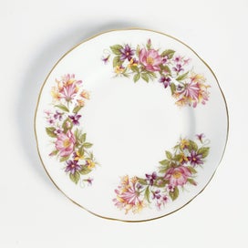 Listing 13 of 17 for Colclough - "Wayside" Bone China Floral Trio Set