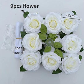 Listing 4 of 4 for Wedding Car Decoration Bridal Flower Decoration Romantic Ribbon Wedding Car De