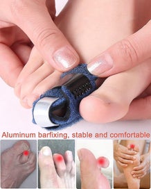 Listing 3 of 5 for Toe Straightener For Hammer Toe Curled Toe Broken Toe Support Toe Wraps 1 Pair