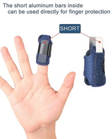 Listing 4 of 5 for Toe Straightener For Hammer Toe Curled Toe Broken Toe Support Toe Wraps 1 Pair