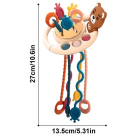 Listing 2 of 5 for Baby Food Grade Silicone Pull Rope Activity Toys Sensory Toys For Toddlers