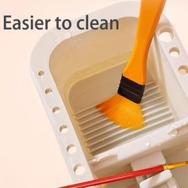 Listing 3 of 5 for Washing Bucket Grey Pen 3 In 1 Multi-purpose Paint Brush Basin Paint Box Colo