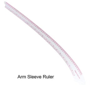 Listing 4 of 5 for 7-Piece Plastic Fashion Ruler Set - French Curve Grading Sewing Tools