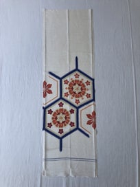 Listing 2 of 17 for Vintage Japanese Silk Fabric Piece