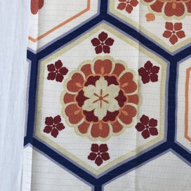 Listing 4 of 17 for Vintage Japanese Silk Fabric Piece