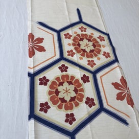Listing 8 of 17 for Vintage Japanese Silk Fabric Piece