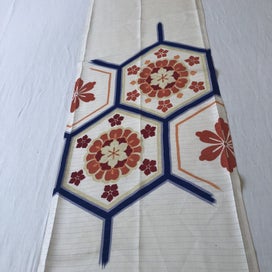 Listing 13 of 17 for Vintage Japanese Silk Fabric Piece