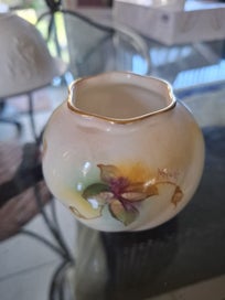 Listing 3 of 4 for ROYAL WORCESTER ROSE VASE