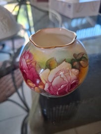 Listing 2 of 4 for ROYAL WORCESTER ROSE VASE