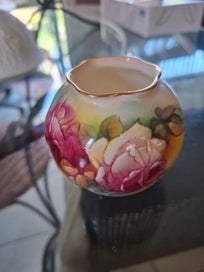 Listing 1 of 4 for ROYAL WORCESTER ROSE VASE
