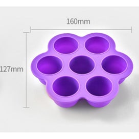 Listing 3 of 5 for purple Silicone Popsicle Molds With Plastic Sticks Bpa Free Multifunctiona