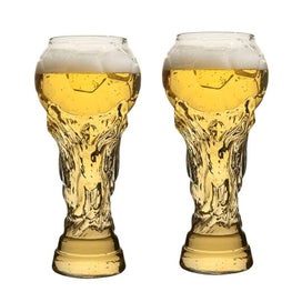 Listing 1 of 7 for Football Shape Beer Mugs Beer Glasses - 2pack
