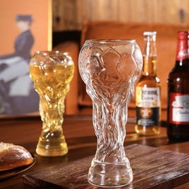 Listing 5 of 7 for Football Shape Beer Mugs Beer Glasses - 2pack