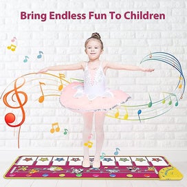Listing 5 of 5 for Music Mat Toy Piano Mat Cute Animal Voices Musical Mat Touch Play Mat Piano Ma