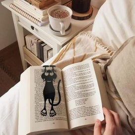 Listing 3 of 5 for Curious Cat Bookmark Locate Reading Progress With Cute Cat Paws 3d Pvc Cat Pla