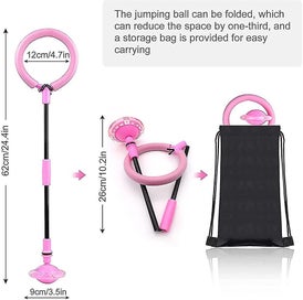 Listing 2 of 5 for Children Ankle Skip Ball Toy Pink.flash Skip Ball For Ankle