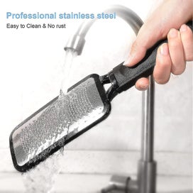 Listing 3 of 5 for Foot Scrubber Files For Callus Remover - Stainless Steel Foot File Foot Grinde