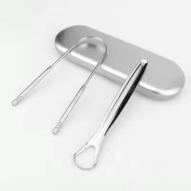 Listing 3 of 5 for 3pcs set Tongue Cleaner Tongue Scrapers For Oral Cleaning Fresher Breath Oral