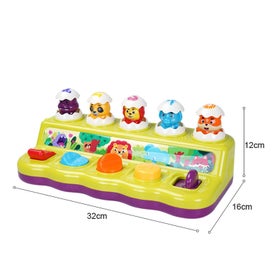 Listing 3 of 5 for Childrens Toys interactive Pop Up Animals Eggs Toy With Music & Sound Early De