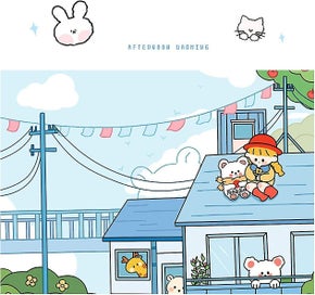 Listing 2 of 3 for Cute Cartoon Life Style Bear And Girls Memo Notes Writing Pads Scrapbook Decorat