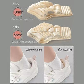 Listing 5 of 5 for 5 Pair Heel Sticker Mesh Heel Grips Pads Reusable Adhesive Heel Guards Liners