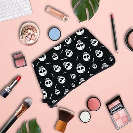 Listing 5 of 5 for And Roomy Toiletry Bag For Women - Water Resistant Makeup Pouch And Travel Cos