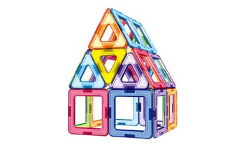 Listing 2 of 6 for Kids Magnet Toys Magnetic Tiles Building Blocks, Educational Toys for Childre...