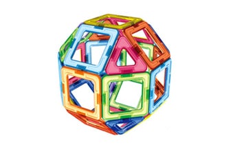 Listing 5 of 6 for Kids Magnet Toys Magnetic Tiles Building Blocks, Educational Toys for Childre...