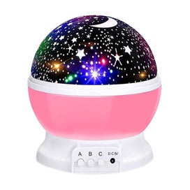 Listing 6 of 10 for Night Light Moon Star LED Projector Lamp for Kids Bedroom Decor
