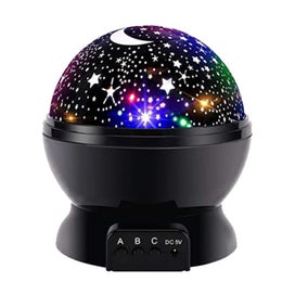 Listing 8 of 10 for Night Light Moon Star LED Projector Lamp for Kids Bedroom Decor