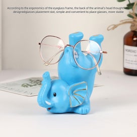 Listing 5 of 5 for Lucky Elephant Glasses Shelf Glasses Shop Display Rack Office Desktop Gift Gla