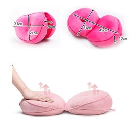 Listing 4 of 5 for Lift Hips Up Seat Cushion Orthopedic Memory Foam Support Pillow For Sciatica T