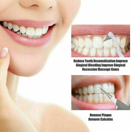 Listing 3 of 5 for Electric Ultrasonic Tooth Cleaner With Replacement Head Oral Teeth Stain Denta