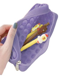 Listing 20 of 20 for Pop Bubble Pencil Cases Stress Relieving Sensory Push Toy