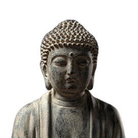 Listing 3 of 11 for Decorative Resin Statues Buddha, Bulldog & Sausage Dog