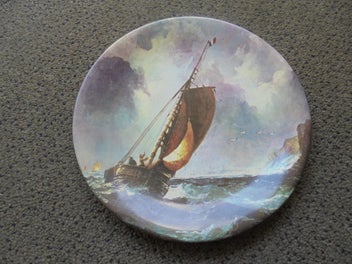 Listing 1 of 6 for English Gift Ware plate - Falcon Ware