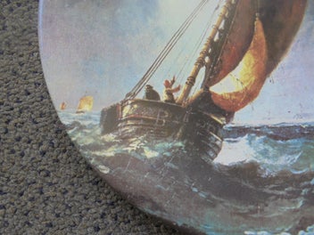 Listing 2 of 6 for English Gift Ware plate - Falcon Ware