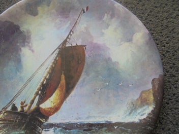 Listing 3 of 6 for English Gift Ware plate - Falcon Ware