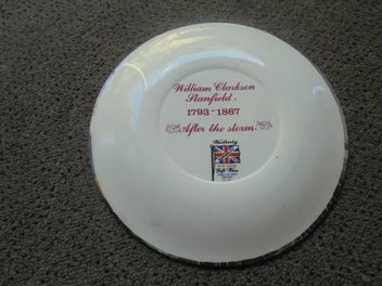 Listing 5 of 6 for English Gift Ware plate - Falcon Ware
