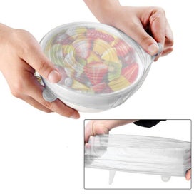 Listing 3 of 9 for Silicone Stretch Lids - Set of 6 Different Sizes