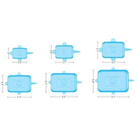 Listing 7 of 9 for Silicone Stretch Lids - Set of 6 Different Sizes