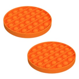 Listing 2 of 20 for Kids Pop It Push Pop Bubble Silent Sensory Fidget Stress Relief Toy - 10 Pack
