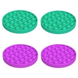 Listing 8 of 20 for Kids Pop It Push Pop Bubble Silent Sensory Fidget Stress Relief Toy - 10 Pack