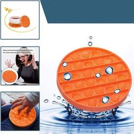 Listing 19 of 20 for Kids Pop It Push Pop Bubble Silent Sensory Fidget Stress Relief Toy - 10 Pack