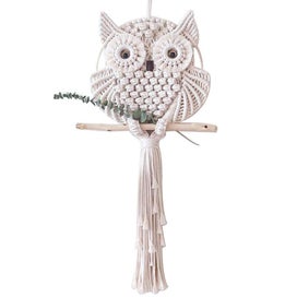 Listing 1 of 6 for The Owl Tapestry Hand Woven Cotton Craft Kit For Large And Small Projects