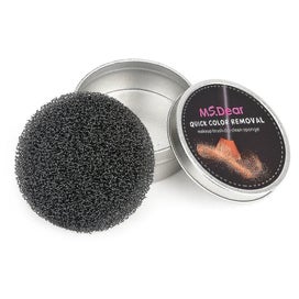 Listing 3 of 5 for Namotu Color Removal Sponge - Dry Makeup Brush Quick Cleaner Sponge - Removes Sh